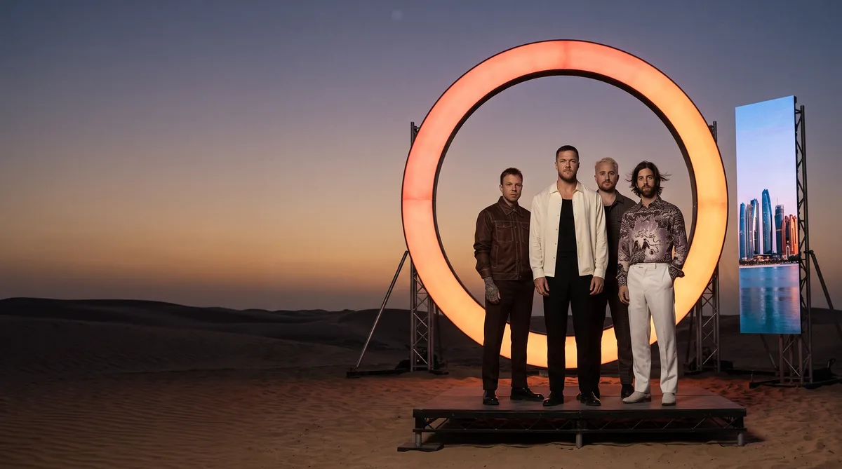 Концерт Imagine Dragons в Абу Даби в рамках Формулы-1