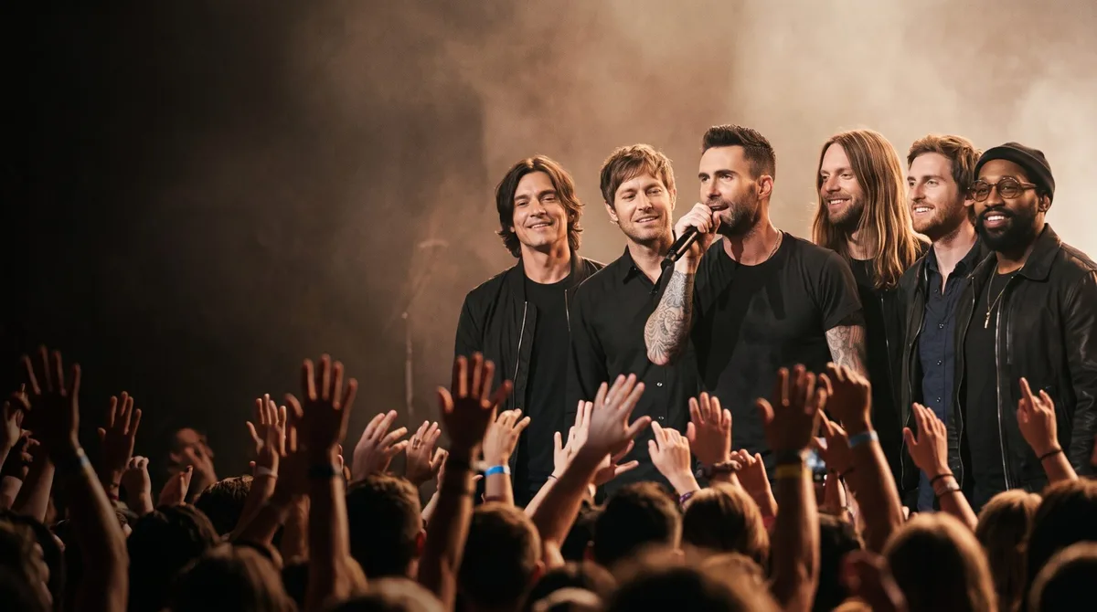 Концерт Maroon 5 в Бангкоке